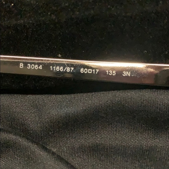 Burberry Men’s Aviator Sunglasses - Picture 5 of 6